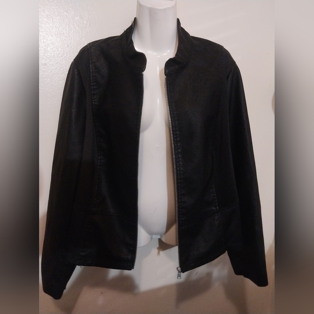 2xl Baccini Faux leather jacket